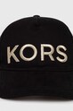 Michael Kors czapka dziecięca R11115 czarny AW22