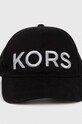 Michael Kors czapka dziecięca R11115 czarny AW22