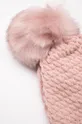 Παιδικός σκούφος Coccodrillo ροζ