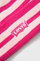 Dziewczynka Levi's czapka i rękawiczki dziecięce 9A8514. różowy