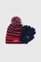 темно-синій Дитяча шапка і рукавички Levi's Для дівчаток