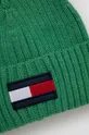 Tommy Hilfiger czapka dziecięca zielony