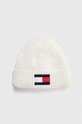 Tommy Hilfiger gyerek sapka vastag fehér AU0AU01585.9BYY