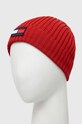 Tommy Hilfiger gyerek sapka AU0AU01585.9BYY piros AW23