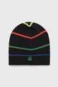 чорний Дитяча шапка з домішкою вовни United Colors of Benetton Дитячий