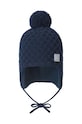 Παιδικός σκούφος Reima Nunavut μαλλί σκούρο μπλε 5300065A