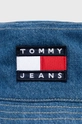 Бавовняний капелюх Tommy Jeans блакитний