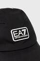 Аксесоари Памучна шапка с козирка EA7 Emporio Armani 273042.2F103 черен