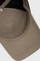 beżowy Armani Exchange czapka bawełniana 954202.2F122