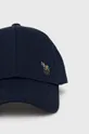 Βαμβακερό καπέλο PS Paul Smith σκούρο μπλε