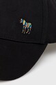 PS Paul Smith czapka bawełniana M2A.987DT.JOZEB czarny AW22
