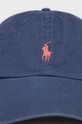 Pamučna kapa Polo Ralph Lauren mornarsko plava