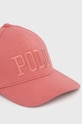 Čiapka Polo Ralph Lauren 710869851001 ružová AW22