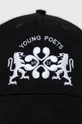 Bombažna kapa Young Poets Society črna