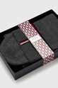 Vunena kapa i šal Tommy Hilfiger AM0AM10358.9BYY siva