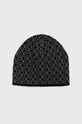 Čepice z vlněné směsi Calvin Klein s příměsí vlny černá K50K509689.9BYY