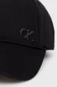 Pamučna kapa Calvin Klein crna