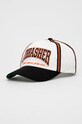 HUF czapka bawełniana x Trasher aplikacja biały ht00697