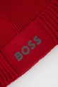 Σκουφί από μείγμα μαλλιού BOSS Boss Athleisure κόκκινο