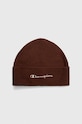 Champion czapka z domieszką wełny z domieszką wełny brązowy 805668