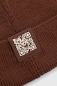 Akcesoria Champion czapka z domieszką wełny 805668 brązowy