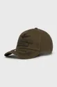 πράσινο Βαμβακερό καπέλο του μπέιζμπολ Aeronautica Militare Ανδρικά