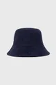 tmavomodrá Bavlnený klobúk Sisley Pánsky