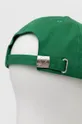 Βαμβακερό καπέλο United Colors of Benetton πράσινο
