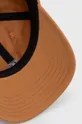 brązowy Primitive czapka z daszkiem bawełniana
