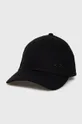 μαύρο Βαμβακερό καπέλο του μπέιζμπολ 4F Ανδρικά