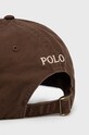 Dodaci Pamučna kapa sa šiltom Polo Ralph Lauren 710667709058 smeđa