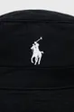 Βαμβακερό καπέλο Polo Ralph Lauren μαύρο