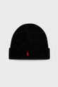 černá Vlněný klobouk Polo Ralph Lauren Pánský