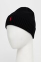 Čepice Polo Ralph Lauren 710886137001 černá AW22