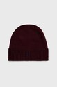 Polo Ralph Lauren czapka wełniana wełna bordowy 710886137006