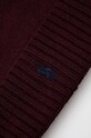 Polo Ralph Lauren czapka wełniana 710886137006 bordowy AW22