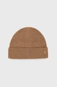 Polo Ralph Lauren czapka wełniana wełna brązowy 449891261003