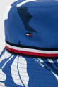 Двухсторонняя хлопковая шляпа Tommy Hilfiger голубой