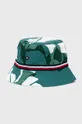 zielony Tommy Hilfiger kapelusz dwustronny bawełniany Męski