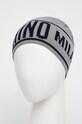 Moschino czapka wełniana M5633.60081 szary AW25