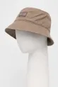 béžová Bavlnený klobúk Calvin Klein Jeans Pánsky