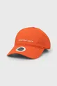 πορτοκαλί Βαμβακερό καπέλο του μπέιζμπολ Calvin Klein Jeans Ανδρικά