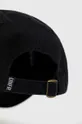 czarny Unfair Athletics czapka z daszkiem bawełniana