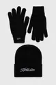 μαύρο Σκούφος και γάντια Hollister Co. Ανδρικά
