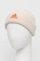 adidas czapka beżowy