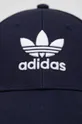 Бавовняна кепка adidas Originals темно-синій