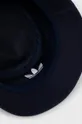 tmavomodrá Bavlnený klobúk adidas Originals