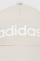 adidas czapka HN1035 kremowy