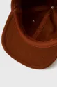 brązowy Dickies czapka z daszkiem z domieszką wełny