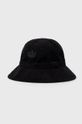 czarny adidas Originals kapelusz sztruksowy Unisex